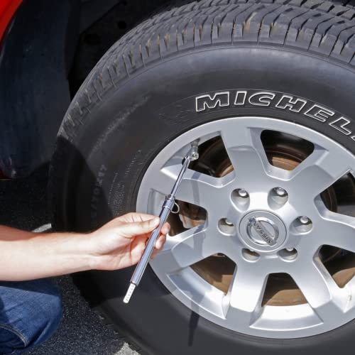 Image of Slime 2021-A Tire Gauge, Dual Head, Pencil Gauge, Truck & SUV, 10-150 psi