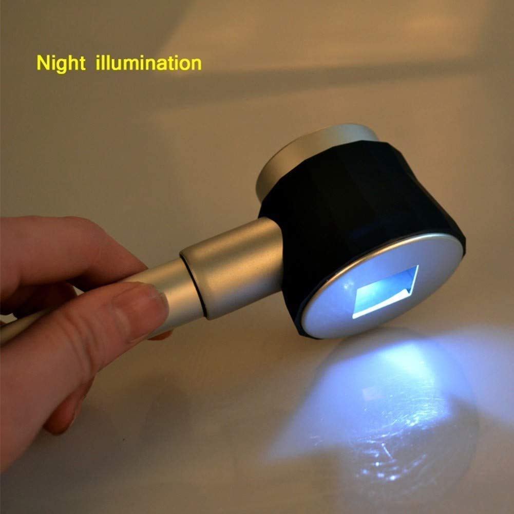 LED-Handlupe mit Licht, verzerrungsfrei, leicht, ideal zum Lesen.