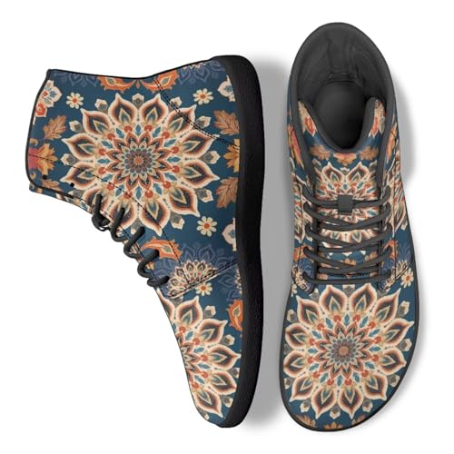 Image of Binienty Zero Drop Sole Barefoot Men's Women's PU Leather Flat Minimalist Barefoot Sneakers Athletic Shoes Waterproof