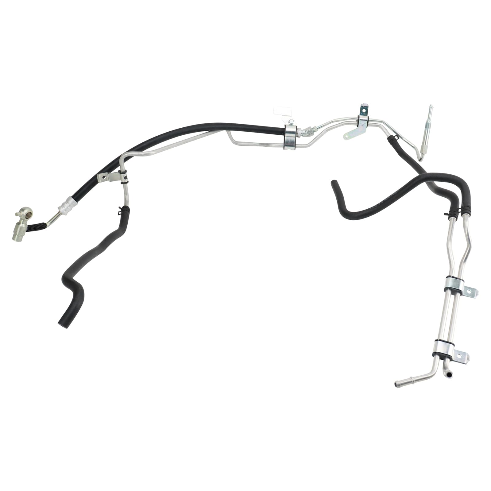TRQ Pressure & Return Power Steering Hose Assembly Compatible with 2004-2010 INFINITI QX56 2005-2014 Nissan Armada 2004 Pathfinder Armada 2004-2014