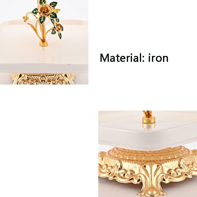 Household Pallet Ornament Dim Sum Dish Retro Lace Fruit Plate