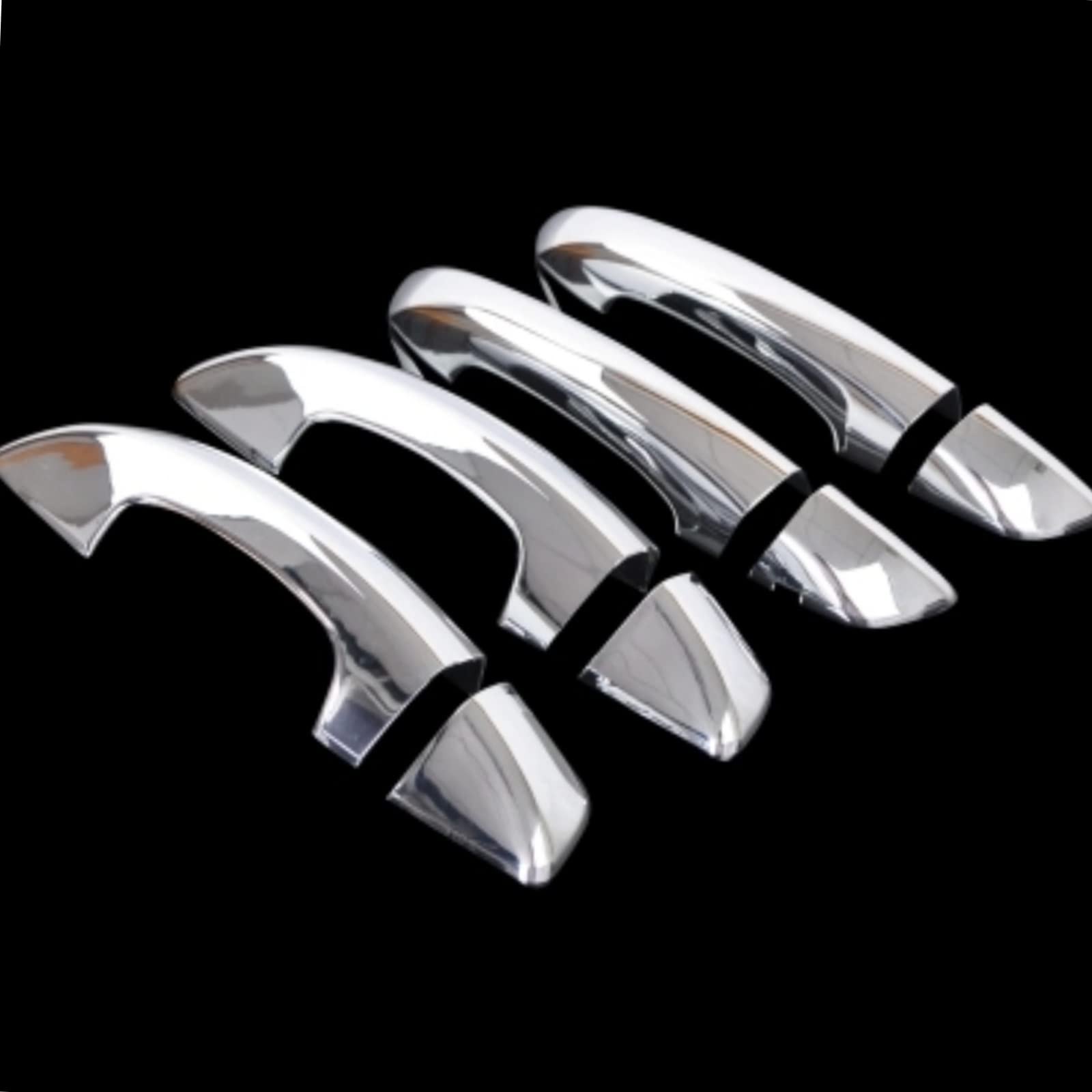 Couvre poignée de porte chrome pour Skoda Superb 2010 : masquez les rayures de carrosserie