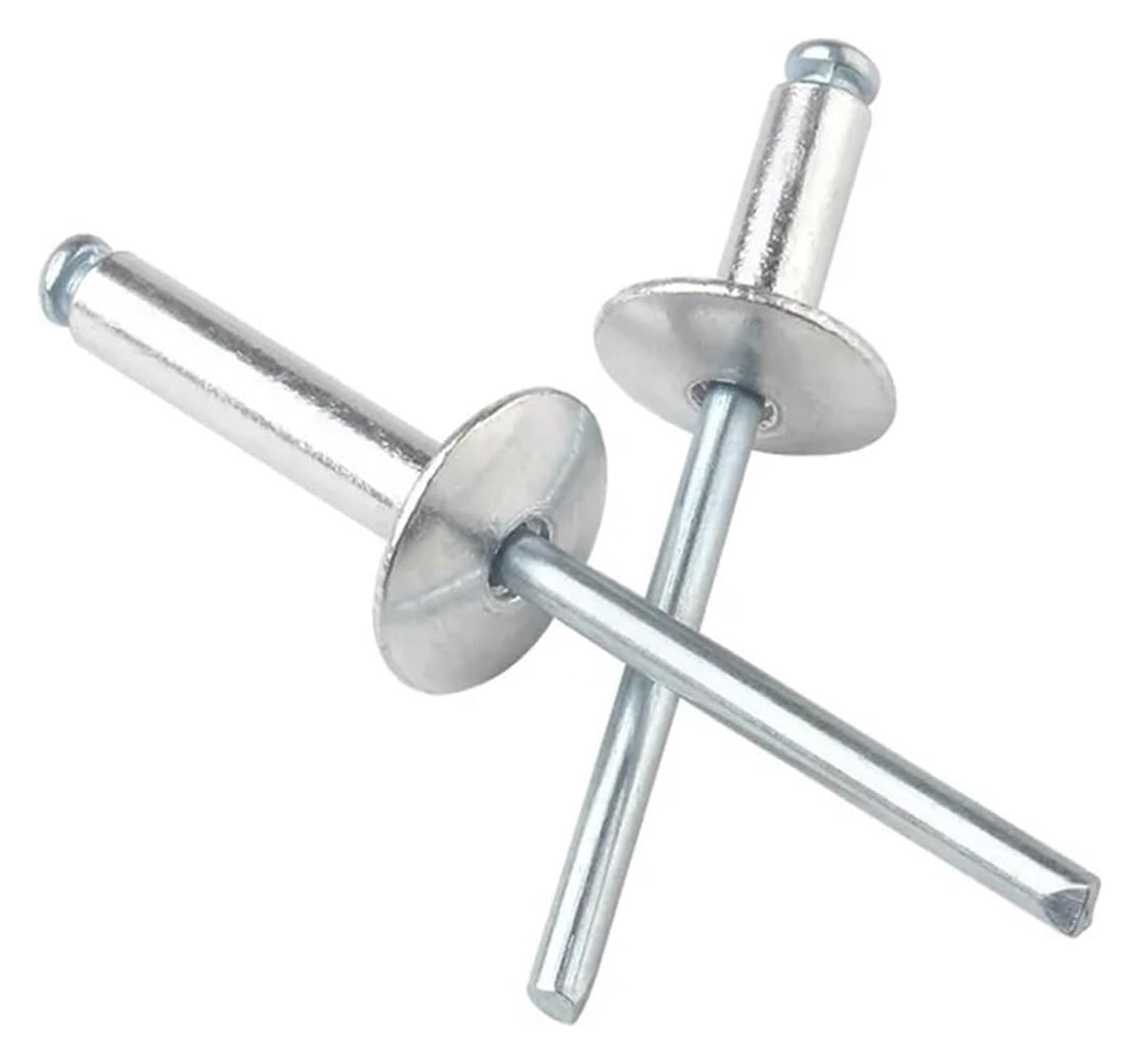 Rvets Rivetti ciechi con testa a rottura in alluminio M6, 6 mm x 10, 12, 16, 20 mm, rivetti a pressione(M6x10mm)