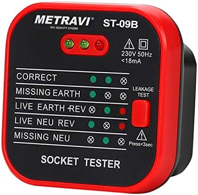 Metravi ST-09B Socket Polarity Tester