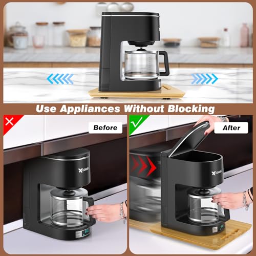 1. Appliance Sliders for Kitchen Appliances 2. 360° Rotation Appliance