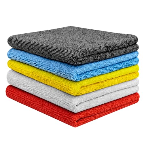 Image of 220 GSM Lint-Free Microfiber Glass & Mirror Cloth