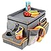 High Road Car Organizer for Kids with Cooler and Snack Tray (Gray)