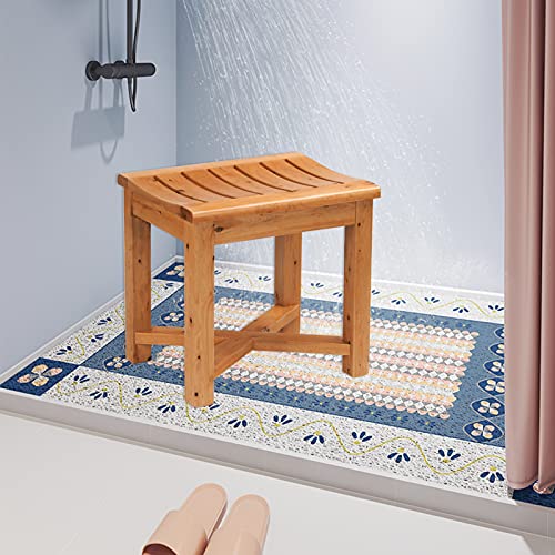 Banc de douche d'angle antidérapant sécurisé pour seniors et femmes enceintes