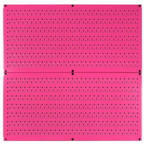 Wall Control Pegboard Rack Horizontal Metal Pegboard Garage Tool Storage Pack - Two 32-Inch Wide x 1 - //coolthings.us