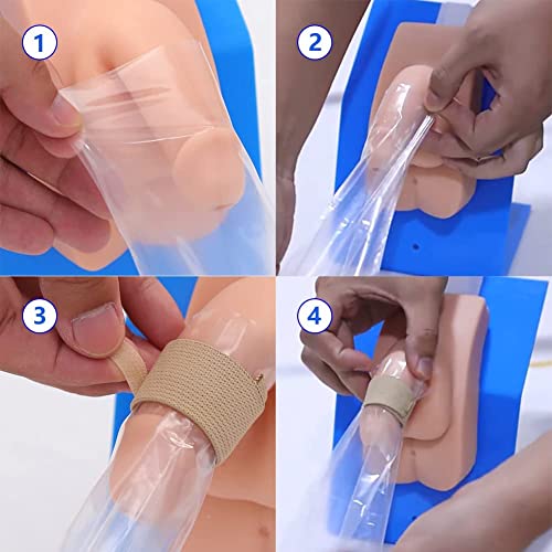 Yxmkjos 50Pcs Disposable Urine Drainage Bags, Male Incontinence Aid, 1700 Ml Big Capacity Portable Urine Collector Bag For Bedridden Elderly And Disabled Men #TOP6
