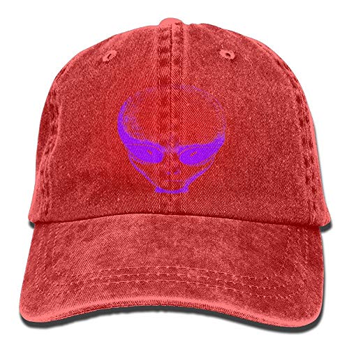Preisvergleich Produktbild Purple Alien Denim Hat Adjustable Male Low Baseball Cap
