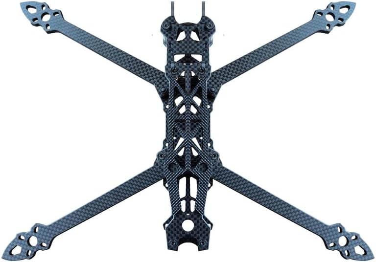 Mark4 Mark 4 7inch 295mm 3K Carbon Fiber Quadcopter Frame Freestyle FPV Racing Drone Kit With 3D Print Part DIY Accessories (Mark 4 7inch Frame+3D Print Part)