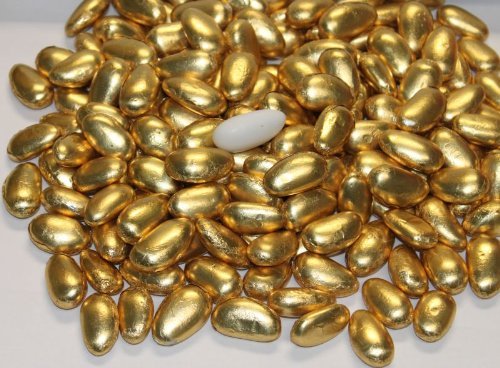 Gold Foil Jordan Almonds