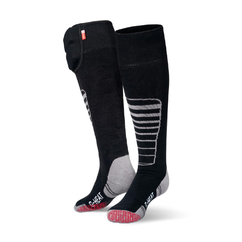 G-HEAT – Beheizbare Socken Outdoor, Beheizte Akku-Socken für Damen & Herren, Thermosocken für Ski, Wandern, Reiten
