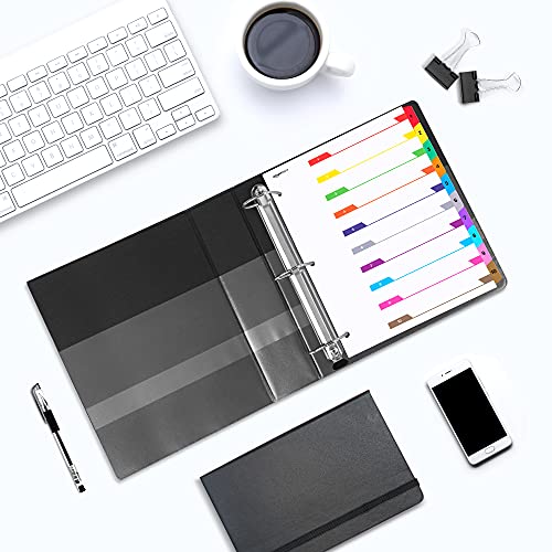 Image of AmazonBasics Numeric Paper Binder Dividers, 10 Tab, 6 /Pack