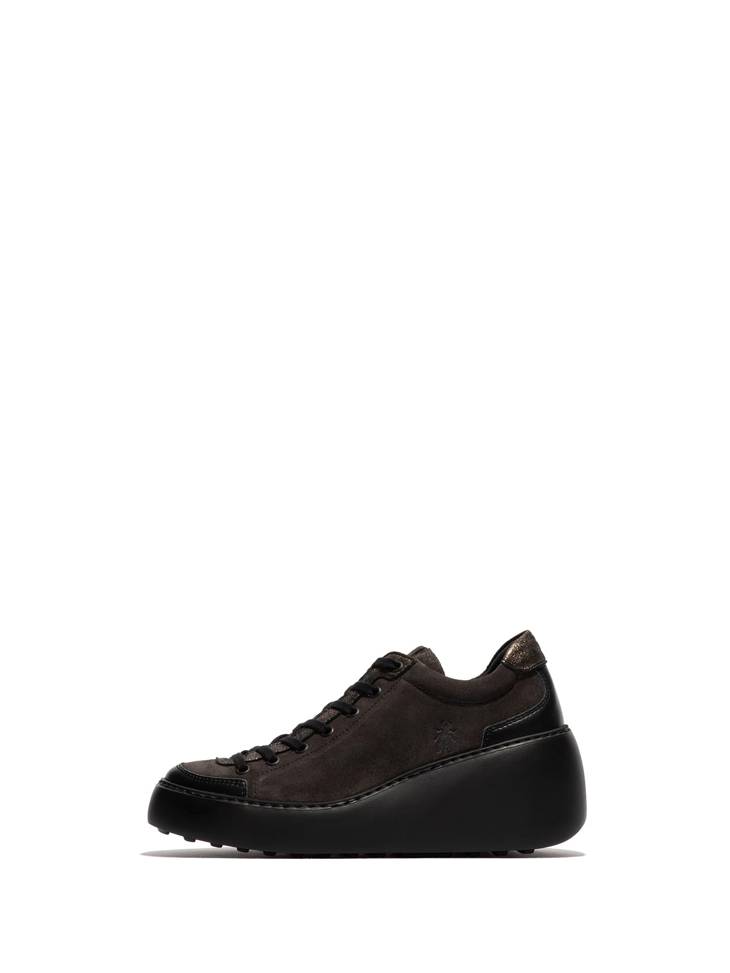 Fly London Womens Dufy671fly Oxford, Diesel Graphite Black, 6 UK
