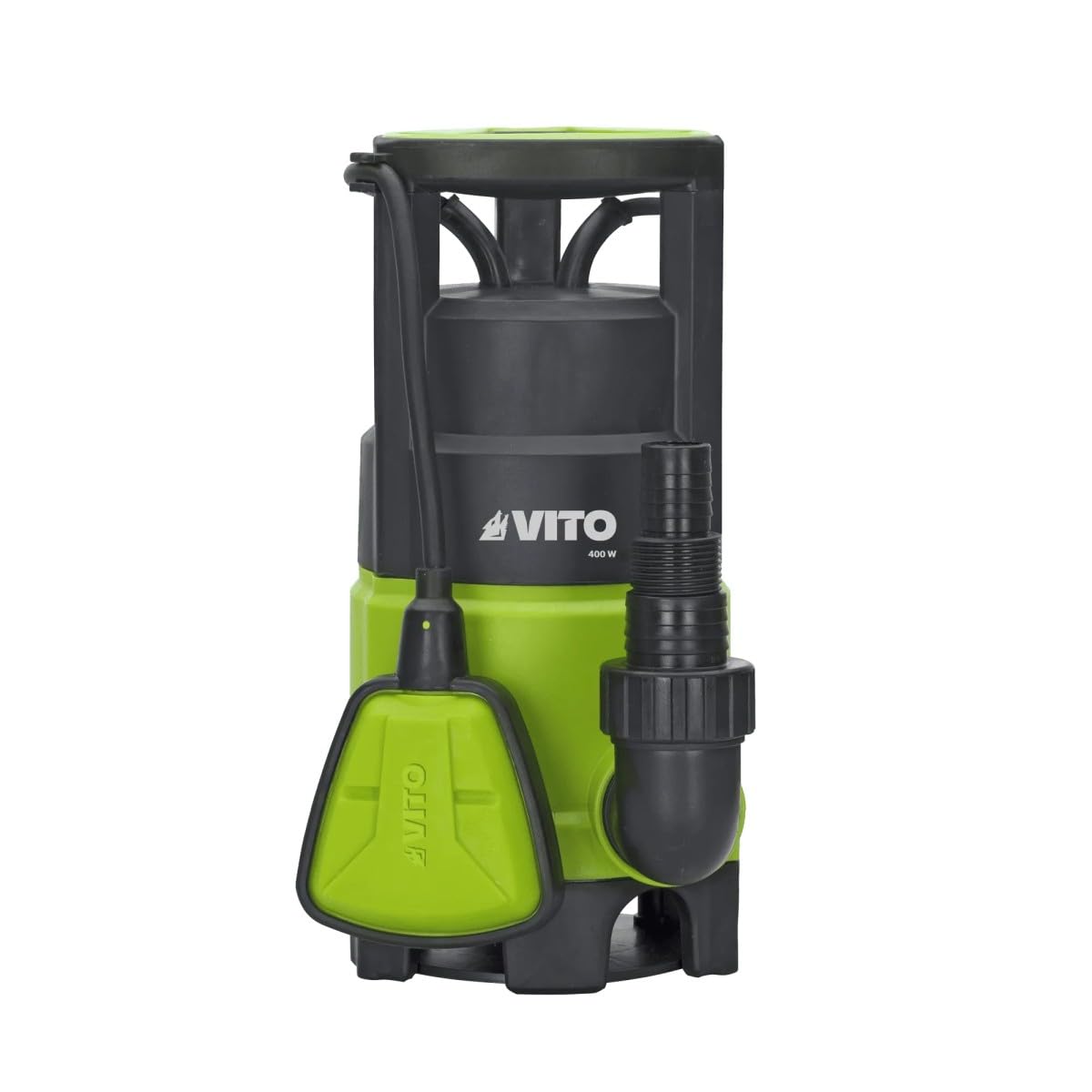 VITO - Pompa do ścieków 400W Pompa do piwnicy Pływak ze stali nierdzewnej Zalewanie kanalizacji Piwnice