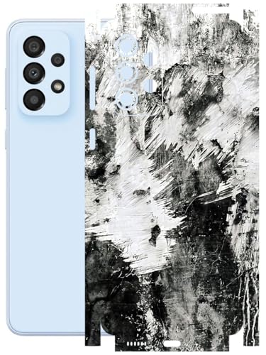 Image of AtOdds - Full Body Back Screen Guard Protector Film - Lamination Wrap Skin Sticker Compatible with Samsung Galaxy A33 (5G) | Scratchproof Matte Finish (Messed)