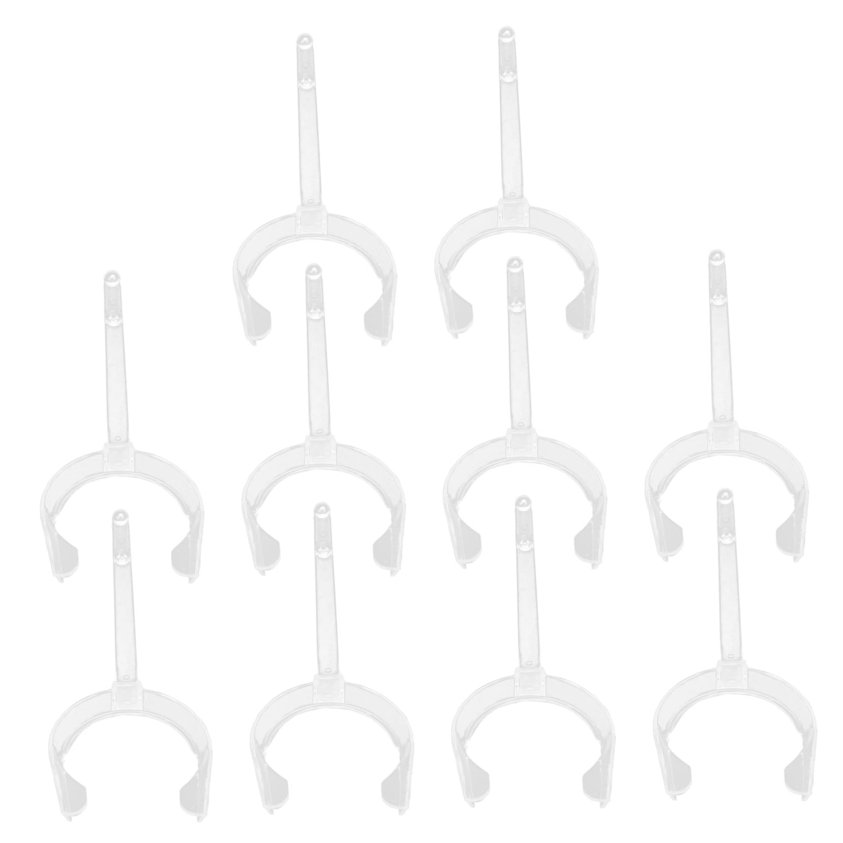 Unomor Sandal Shoes Racks Plastic Sandals Heel Bracket 10 Pairs Packing Simple Design