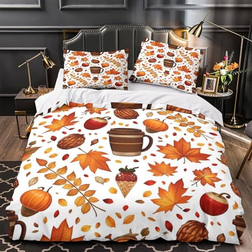 Parure de lit Art Déco luxe 260x220 cm en microfibre super douce