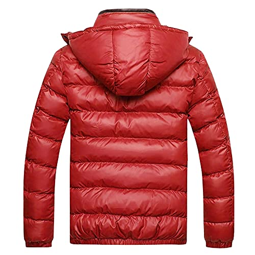 Flannel Jackets For Men Men's Down Winter Jacket Heated Jacket Cowgirl Jacket Men's Varsity Jackets Men's Lightweight Down Puffer Jacket Packable Winter Hooded Puffer Jacket Warm Windproof Down Coat #TOP2