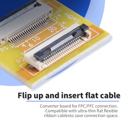 Placa Extensión FFC FPC 10 Pines 1mm para Laptop miniatura 4
