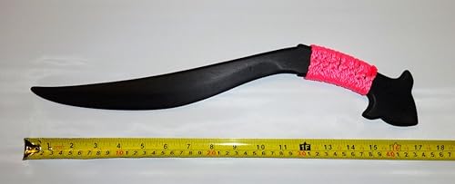 Miniatura 4 de Talibon Garab Filipinas Espada Daga Entrenamiento Espada Daga Rosa Video Replica Polipropeleno