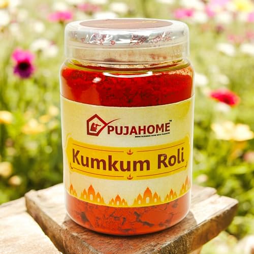 Image of Roli Pure Haldi Kumkum - Original Puja Roli | Natural & Pure kumkum (100g x 2 Box Pack)