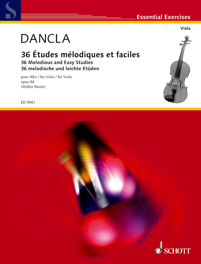 36 Melodious and Easy Studies Op. 84: Essential Exercises: op. 84. viola.