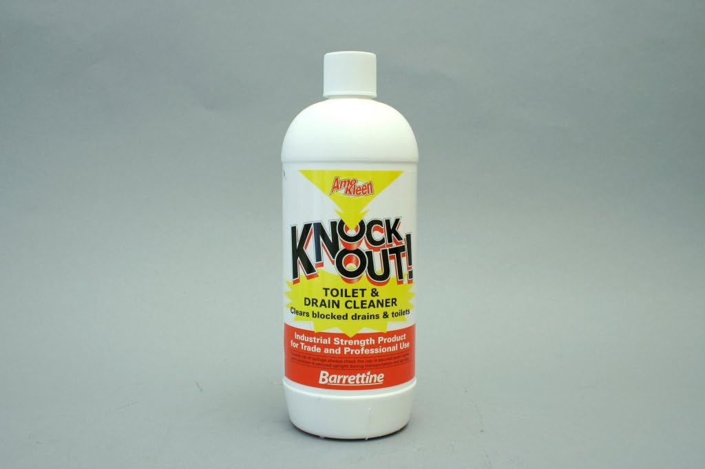Knockout Knockout Toilet & Drain Cleaner 1L (300456) Amazon.co.uk