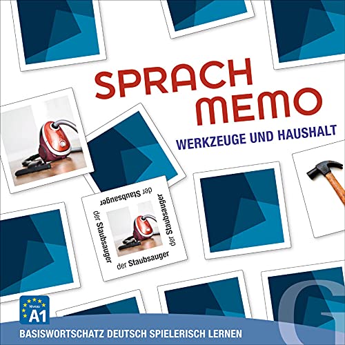 Hueber Verlag GmbH SPRACHMEMO Werkzeuge und Haushalt: Basiswortschatz Deutsch spielerisch Lernen/Sprachspiel