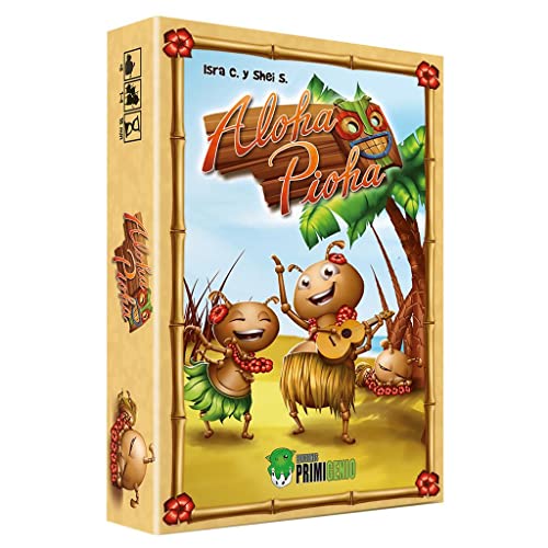 EDICIONES PRIMIGENIO Aloha Pioha - Juego de Cartas en Español, EPAP0002