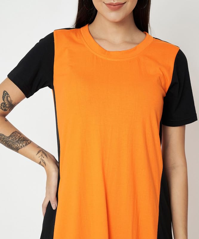 Image of Women's A-Line Cotton Midi Dress
