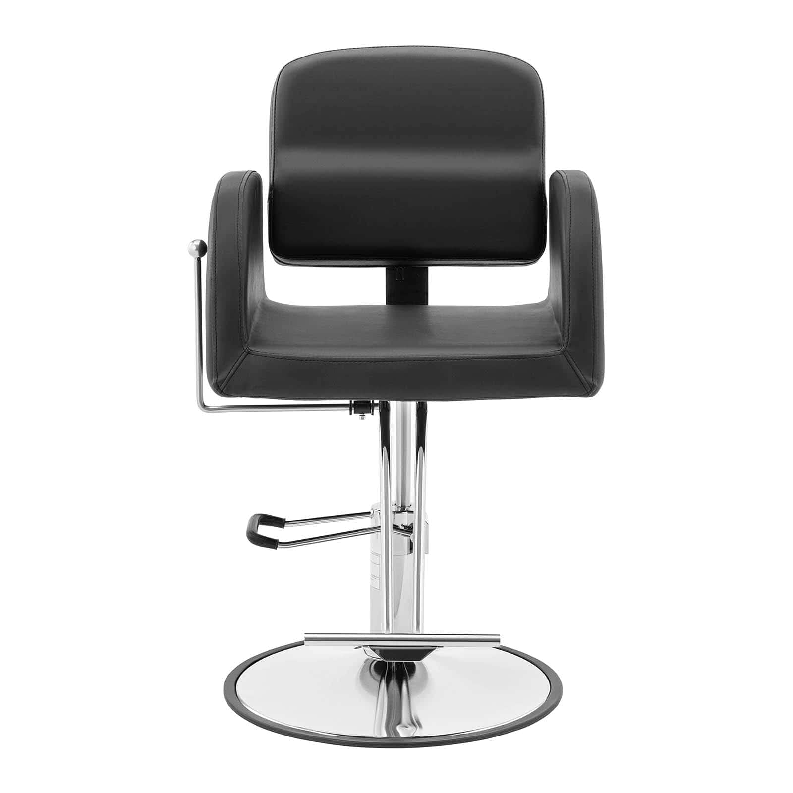 Physa Physa YOXALL Black Friseurstuhl mit Fußstütze Yoxall Black Barberstuhl Friseursessel Friseurstuhl höhenverstellbar Waschsessel