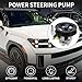 TUCKBOLD Power Steering Pump for Hyundai Santa Fe 2.4L L4 2010-2012 for Kia Sorento 2.4L L4 2011-2013 Consistent No.571002P200/571001U000 Power Assist Pump Silver Tone with Pulley 1 Pcs