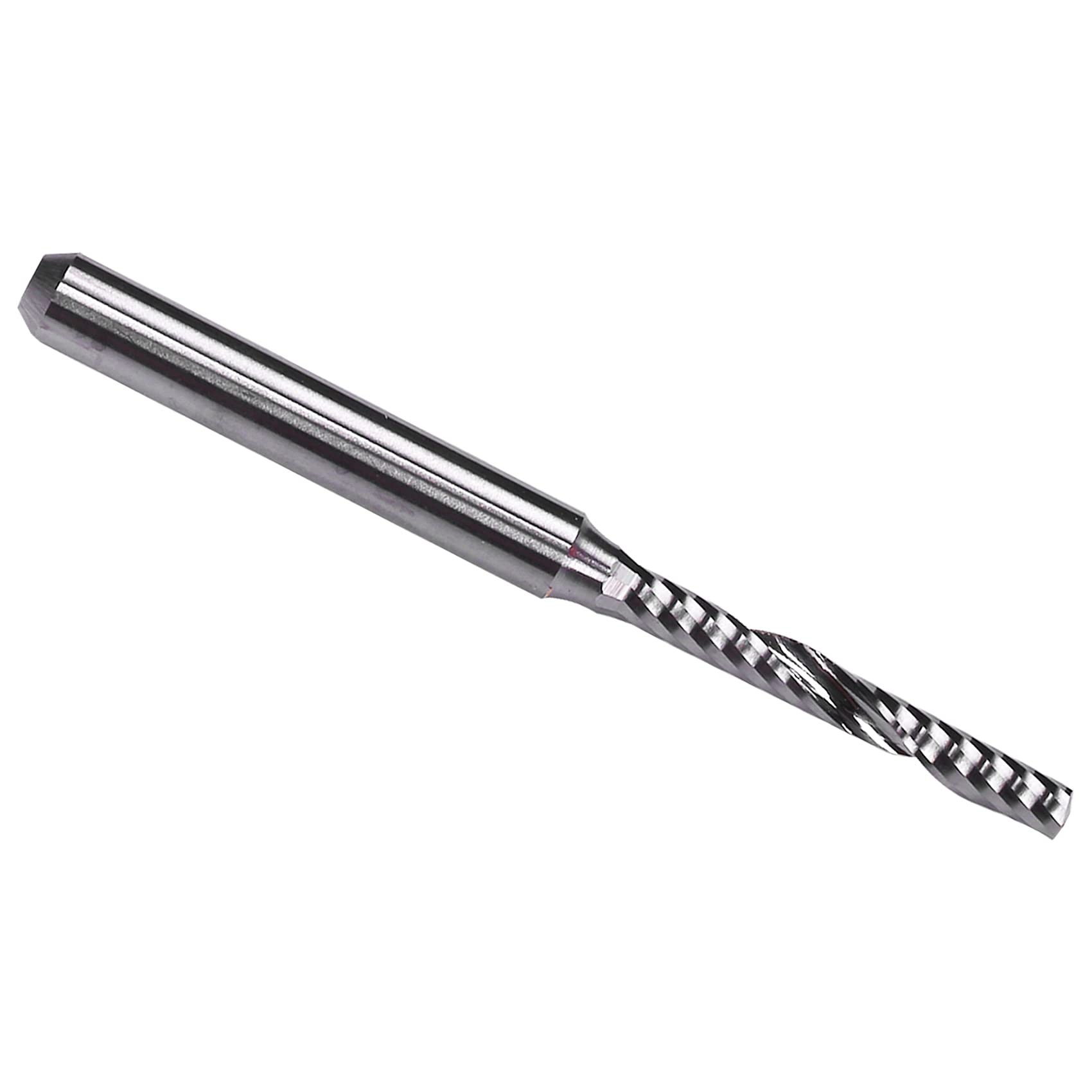 10X 2Mm X 15Mm Hart Metall Einzel Flöte Spiral Stirn Fräser Cnc Fräser Bit