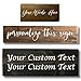 Custom Wood Sign, Personalized Words or Text Wooden Wall Decor, Rustic Farmhouse Home Decor, Personalized Sign Gift, Custom Quote Sign