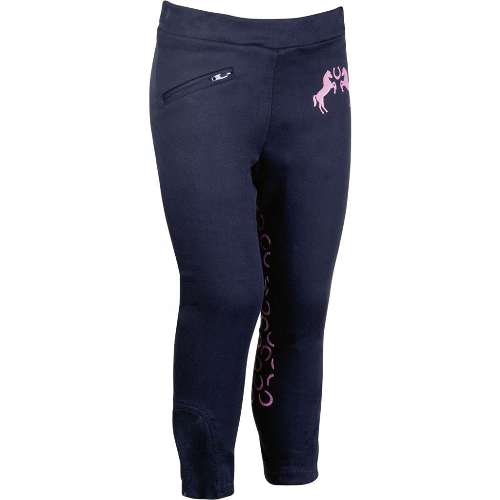 HKM Unisex Kinder Hose Pink Pony