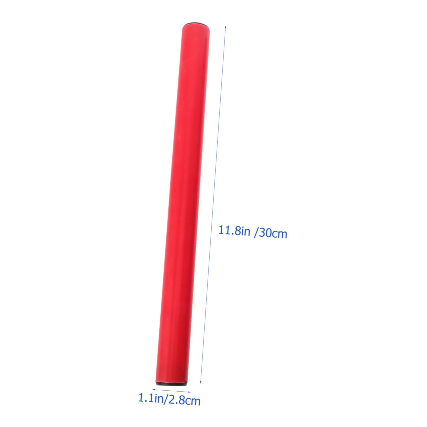 WOONEKY Bastoni per Staffetta di Atletica Leggera 4 Pezzi in Plastica 2,8 Cm Testimone Staffetta Colorato per Gare e Competizioni per Ragazzo Ragazza e Adulti Colore Casuale