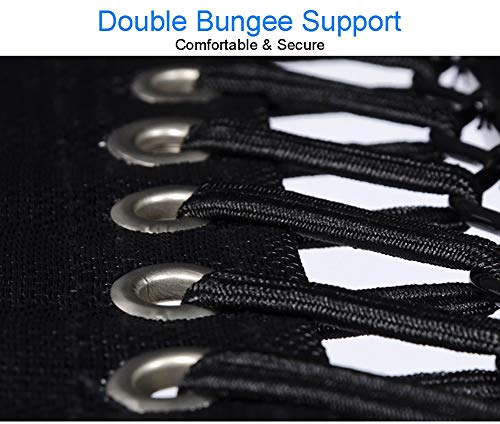 Lxla Outdoor Patio Folding Rocking Chair, Adjuatable Zero Gravity Lounge Chair, Status Switchable, Support 250Kg (Color : Black) #TOP5