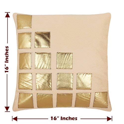 Solid Velvet Cushion Cover Standard Decoration Home Bedroom Set of 5 Pillowcase - Picture 11 of 15