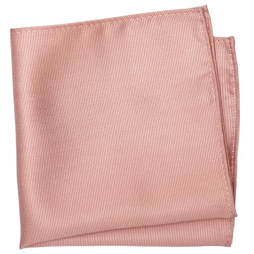 Image of Boy's Solid Tie with Pocket Square Set, Regular Necktie for Children and Kids, Self-Tied