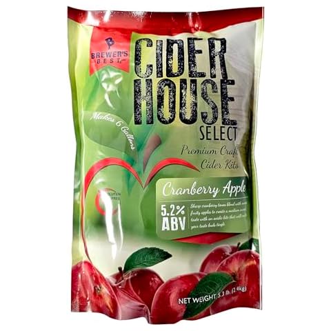 Home Brew Ohio Gluten Free Cider House Select Cranberry Apple Cider Kit Cover