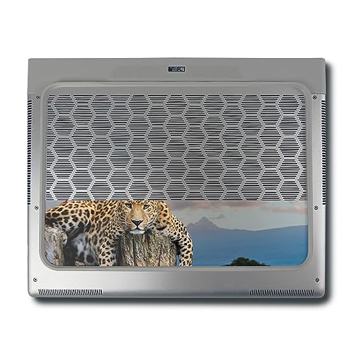 Image of MightySkins Skin Compatible with Alienware X16 R1 (2023) Full Wrap Kit - Chill Leopard | Protective, Durable, and Unique Vinyl Decal wrap Cover | Easy to Apply & Change Styles | Made in The USA