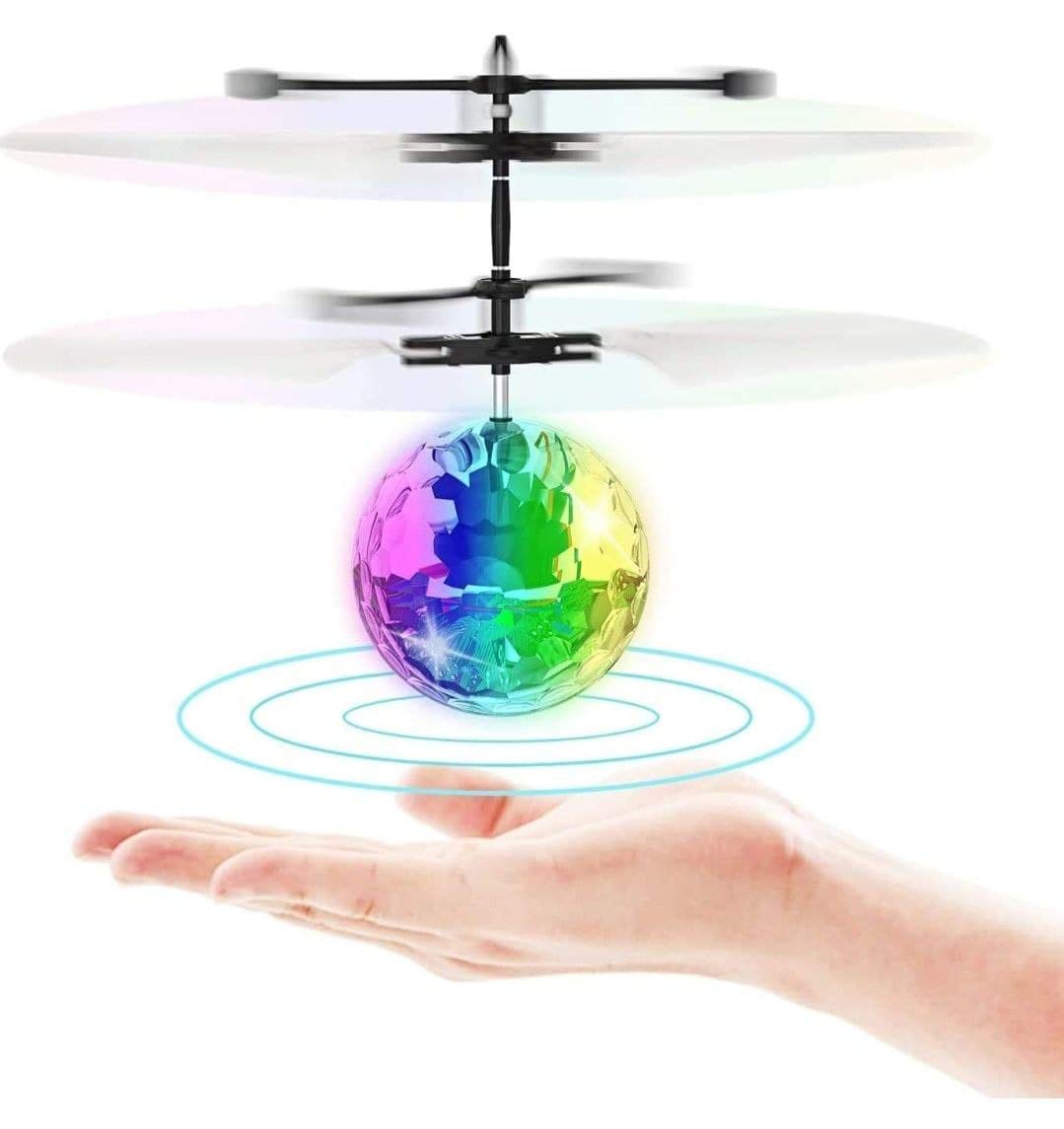 ZEALOU Light, Gravity Sensor, and Rechargeable Flying Disco ballMulti