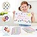 1440pcs Holographic Stickers, Reward Stickers for Kids - Bulk Small Flower Stikers for School Classroom Student Teacher Supplies Behavior Reward Chart (0.6