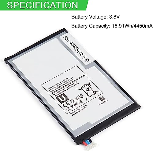 Batería EB-BT330FBE para Samsung Galaxy Tab 4 8.0 con kit de herramientas de montaje 2