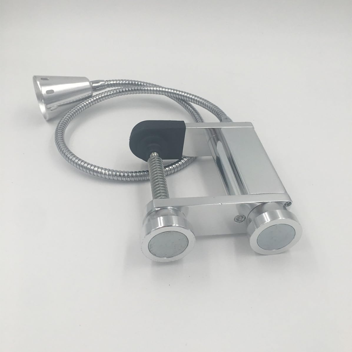 Lampada Argento in Lega di Alluminio LED Barbecue Flessibile | Base Magnetica, Leggera e Resistente al Calore, per Uso Esterno, Illuminazione Pratica