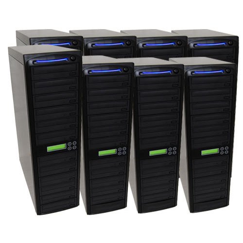 Image of Produplicator 1 to 80 CD /DVD SATA Daisy Chain Duplicator with 1TB HDD