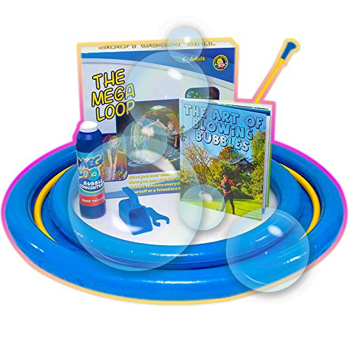 Uncle Bubble Mega-Loop Kit + The Art of Blowing Bubbles Book Trending Outdoor Spielzeug für Smart Kids zum Spielen im Garten Cover